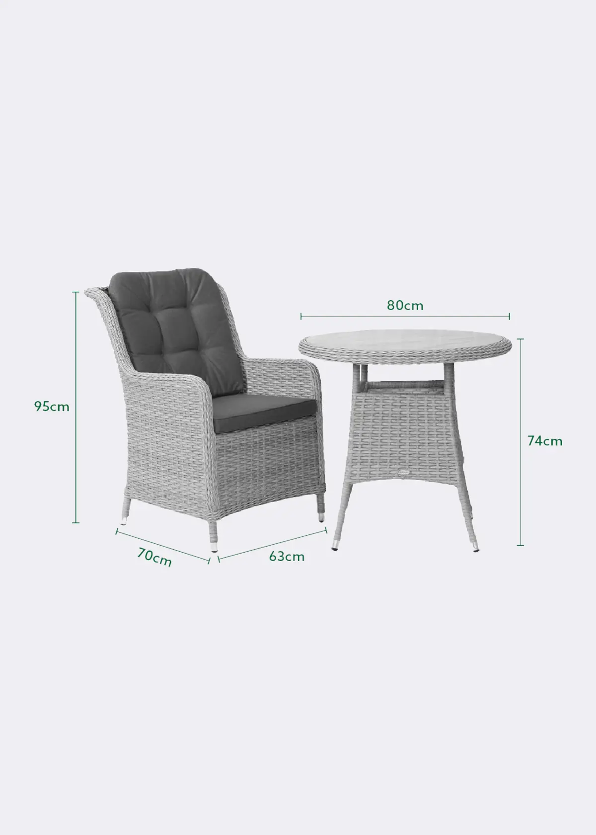 A photo of Ashton Bistro Set
