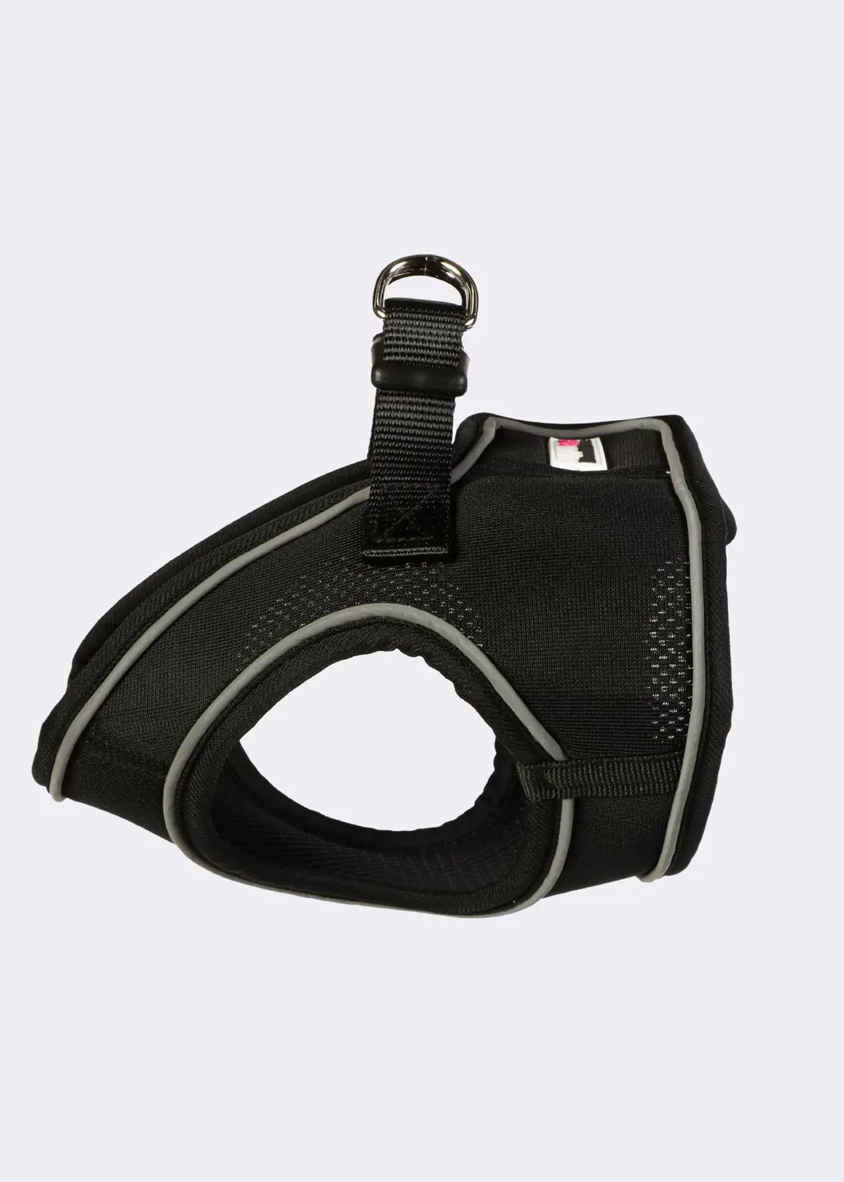 A photo of Doodlebone Originals Snappy Harness Coal 4