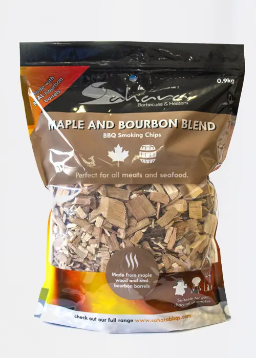 Premium Maple & Bourbon Blend Smoking Wood Chips