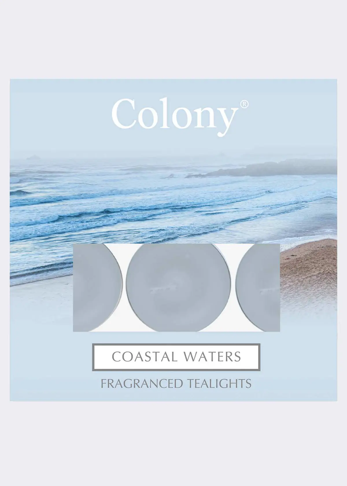 A photo of Coastal Waters Tealights Pack of 9