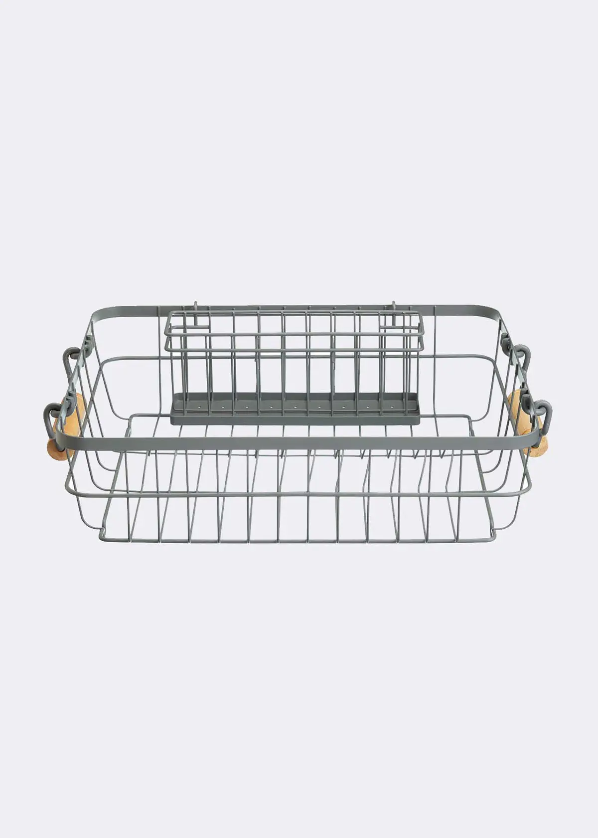 Anti-Rust Dish And Cutlery Drainer 43 x 36 x 12cm