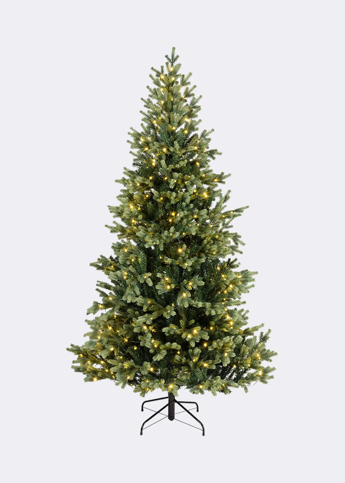 A photo of 7ft Geneva Pre-Lit Artificial Christmas Tree