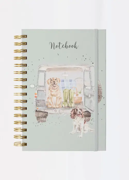 Paws for Picnic A5 Spiral Notebook