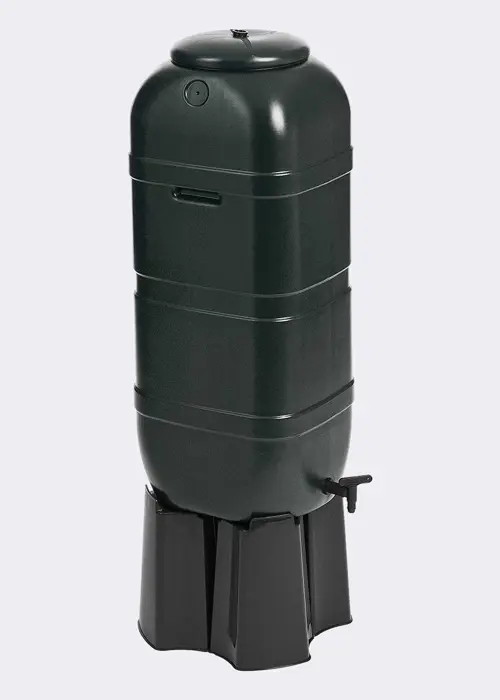100L Slimline Water Butt (inc 4 part stand and filler)