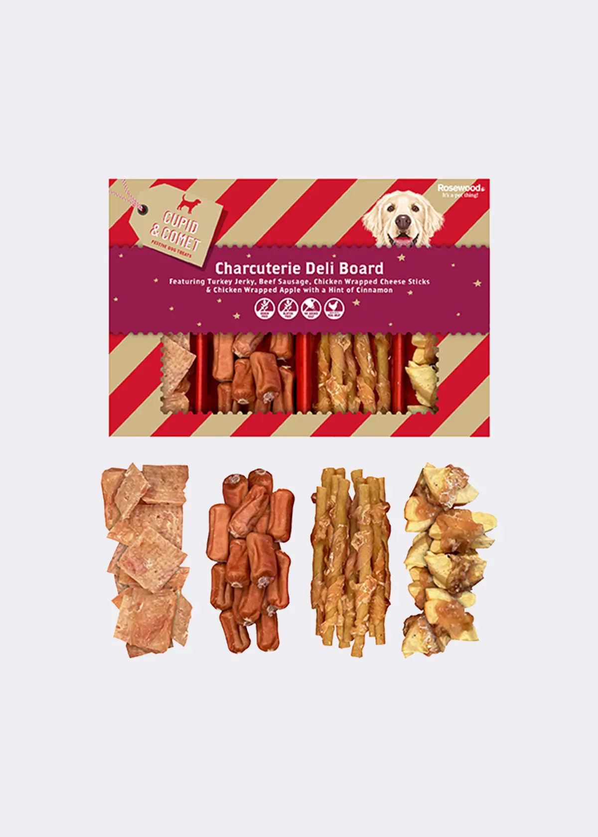 A photo of Charcuterie Deli Board For Dogs 200g