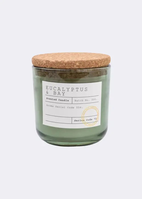 Eucalyptus & Bay Scented Candle 400g