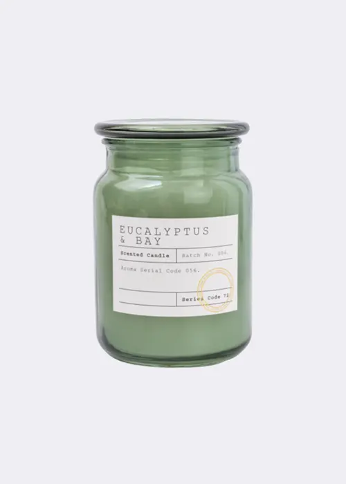 Eucalyptus & Bay Scented Candle 520g