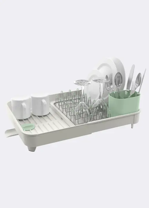 Extend Expandable Dish Rack Stone Grey