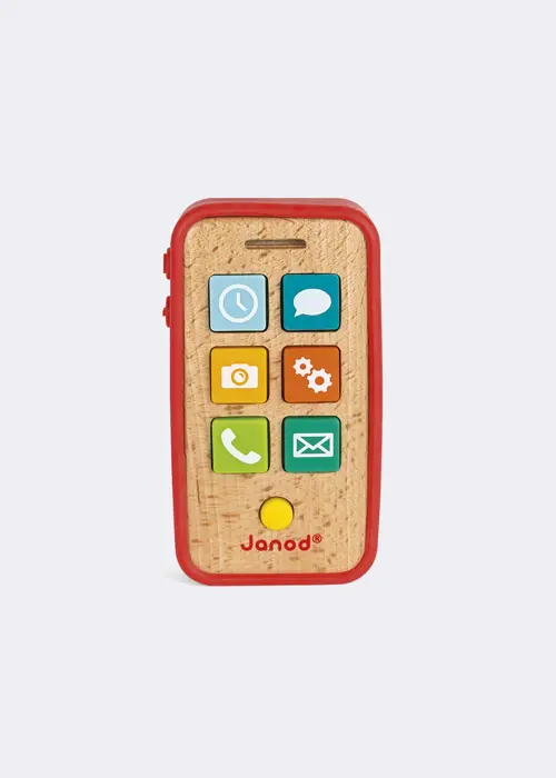 A photo of Wooden Sound Telephone Toy