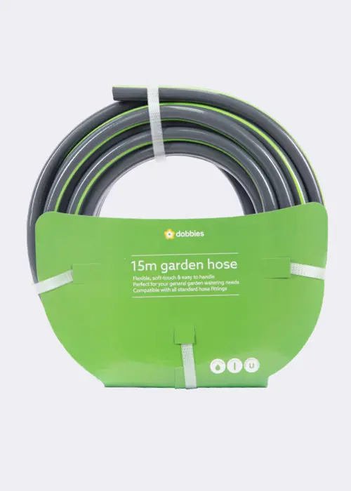 Dobbies 15m Garden Hose
