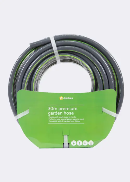 Dobbies Premium 30m Garden Hose