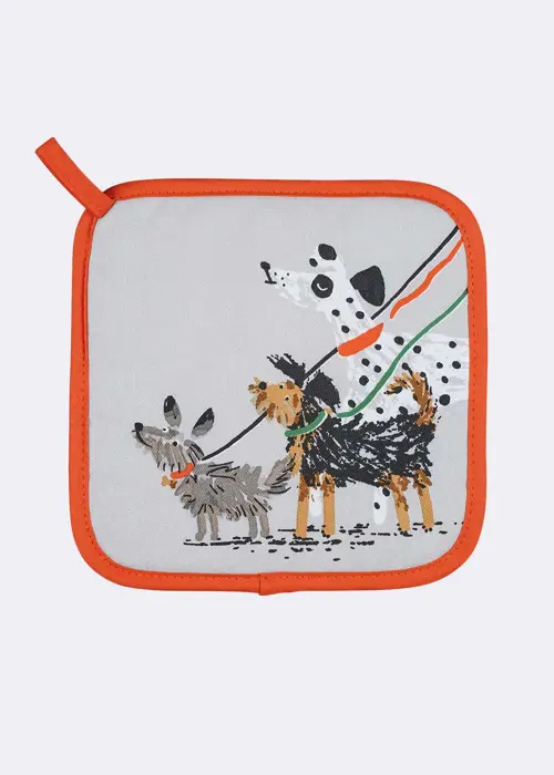 A photo of Dog Days Cotton Pot Mat