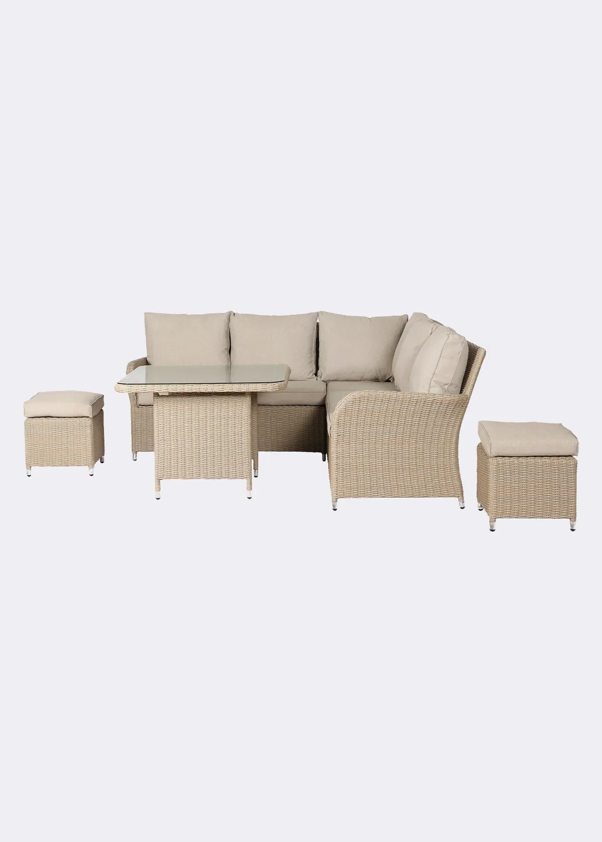 A photo of Malmo Mini Modular Garden Sofa Set