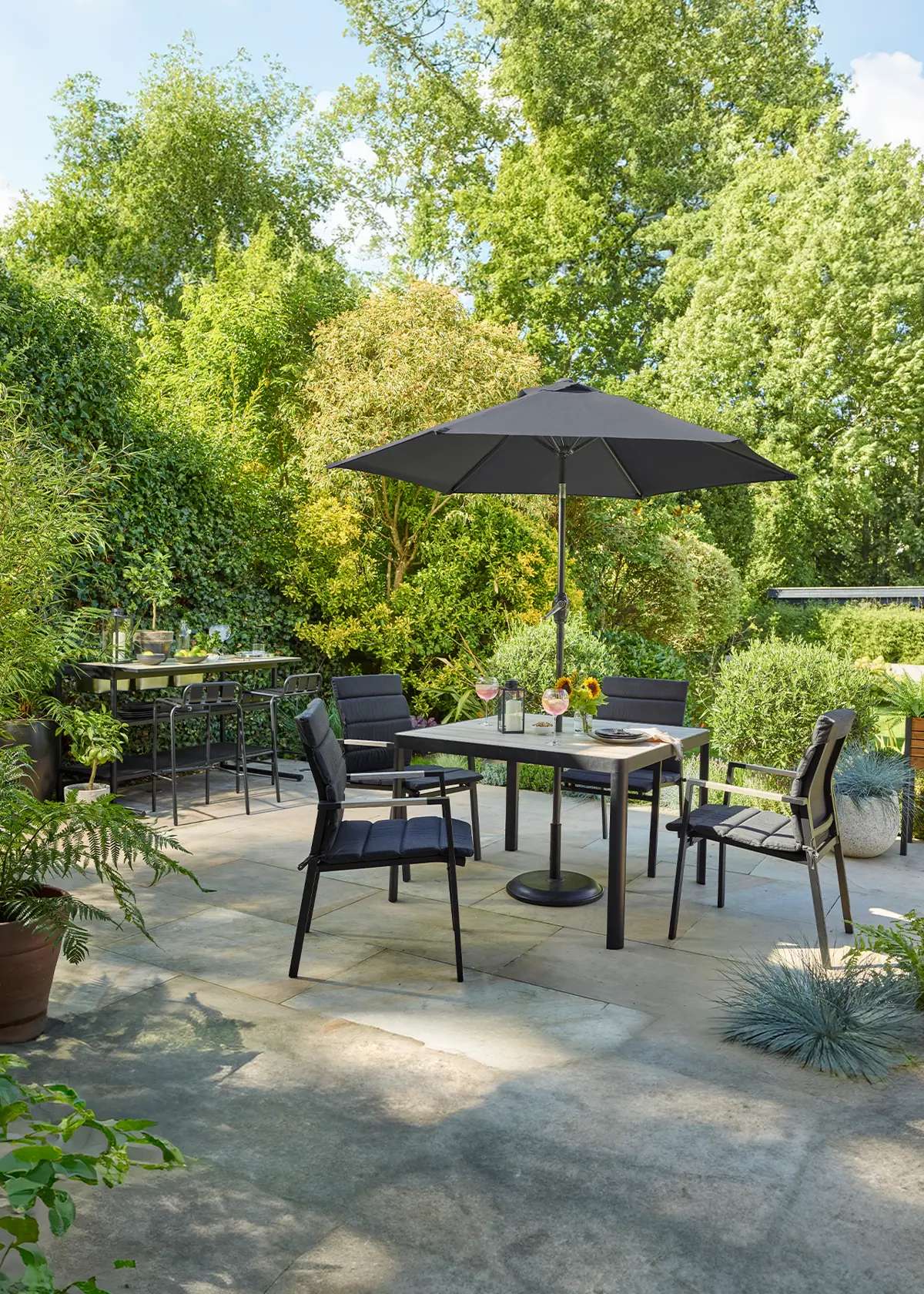 Boston 4 Seater Garden Dining Set