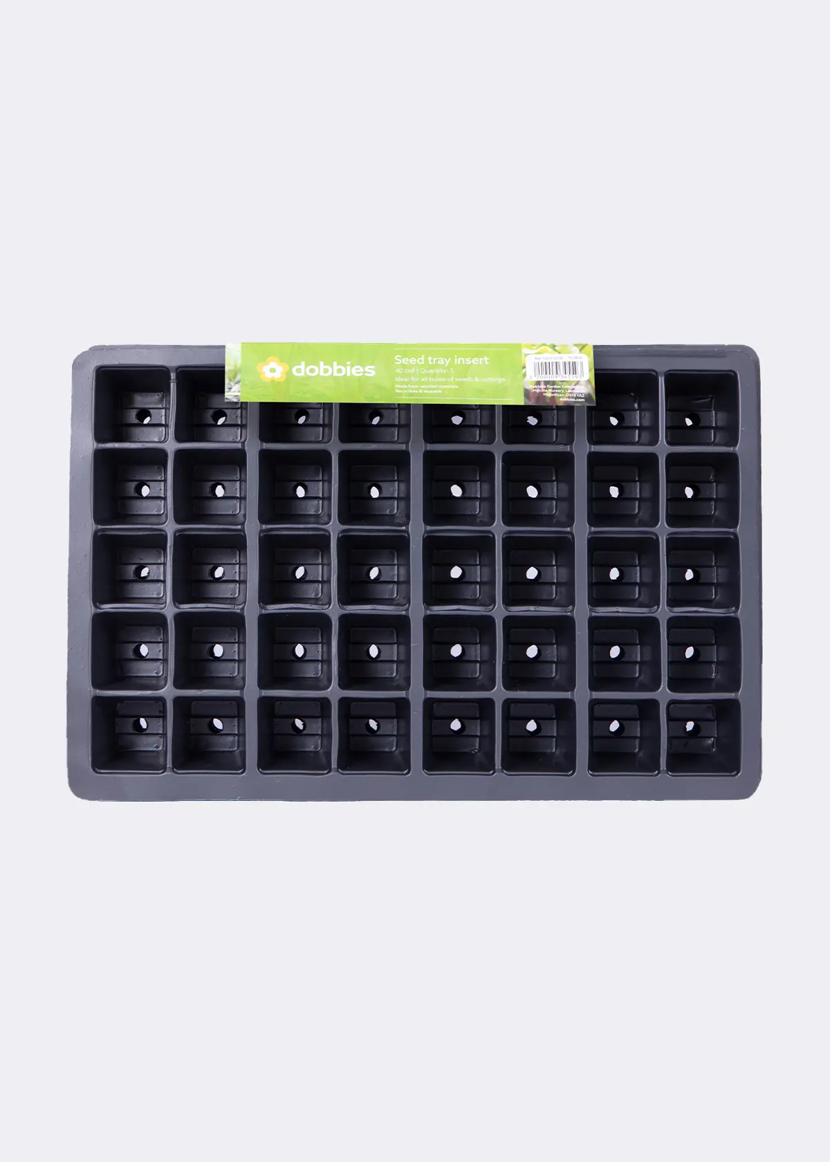 A photo of Dobbies 40 Cell Insert