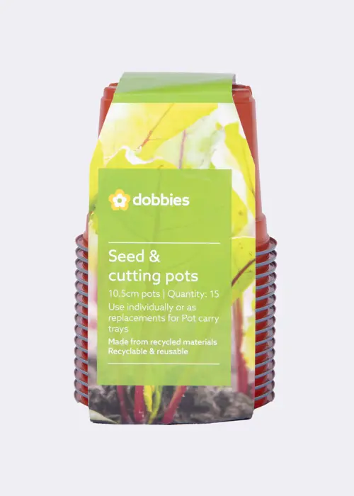 A photo of Dobbies Growing On Pots 15x10.5cm