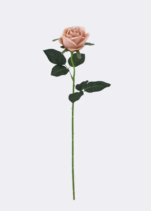 Faux Rose Stem 50cm
