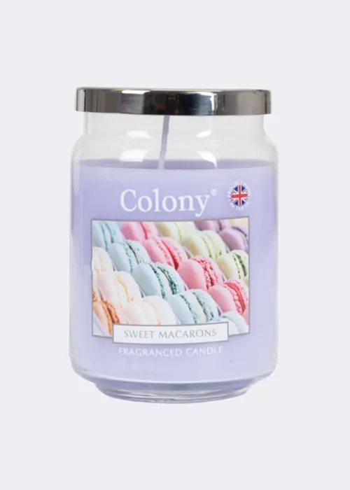 Sweet Macarons Large Jar Candle