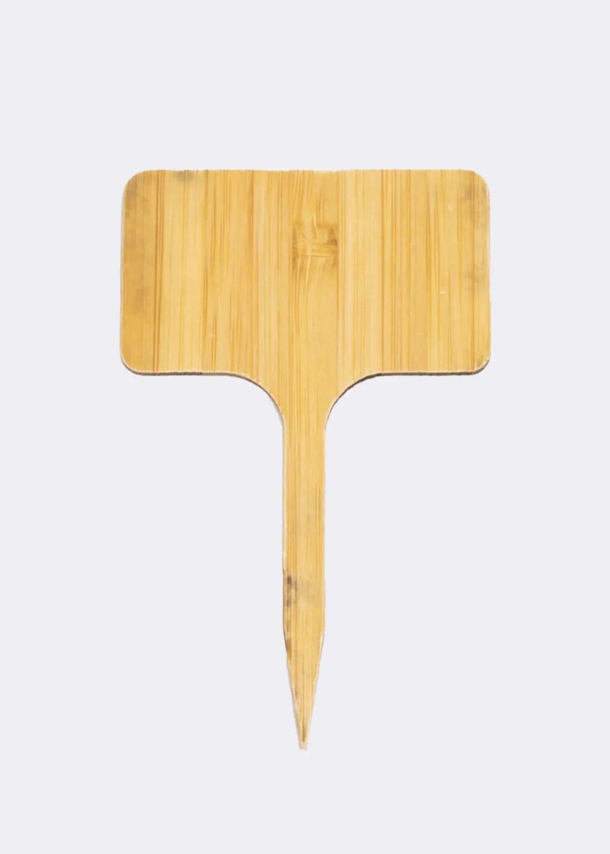A photo of Pack of 10 Bamboo T Plant Labels 10cm