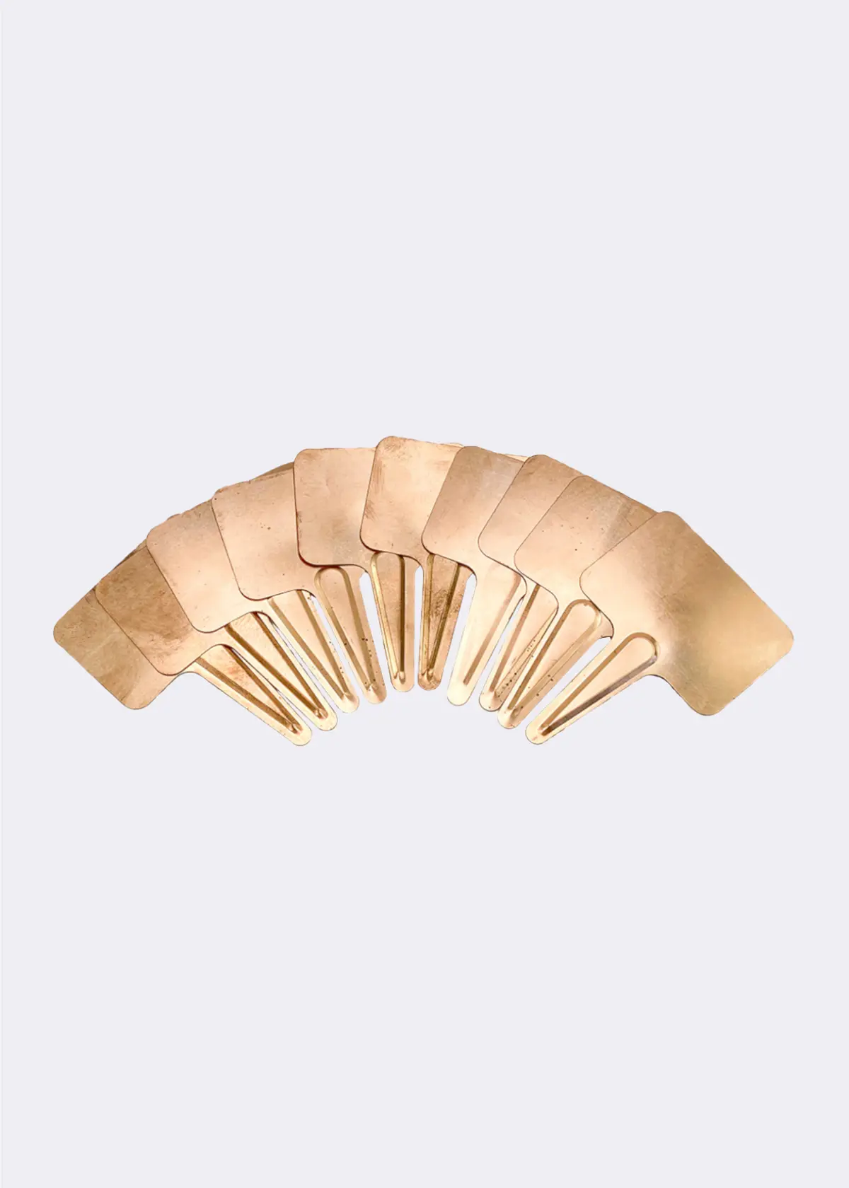 Pack of 10 Copper T Plant Labels