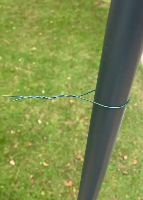 A photo of Garden Wire With Built-in Cutter 1.2mm x 100m