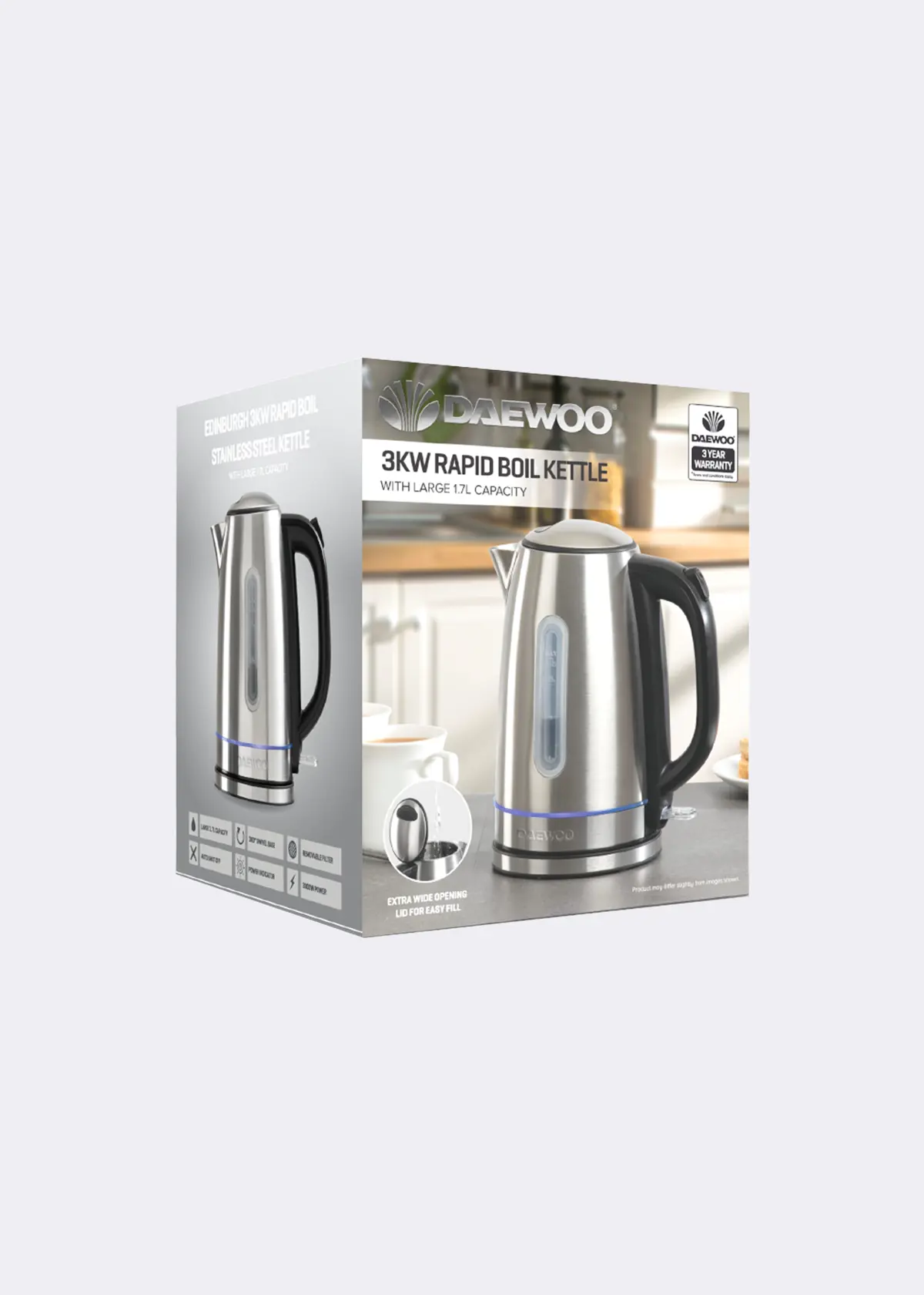 A photo of Daewoo Edinburgh Rapid Boil Kettle