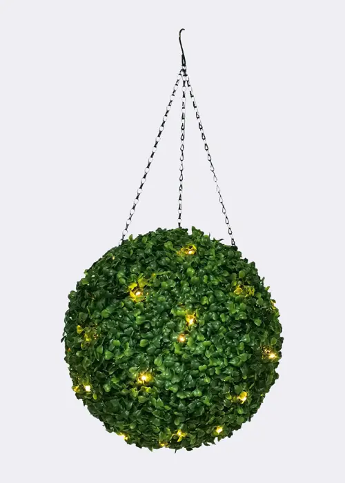 LED Faux Topiary Ball 30cm