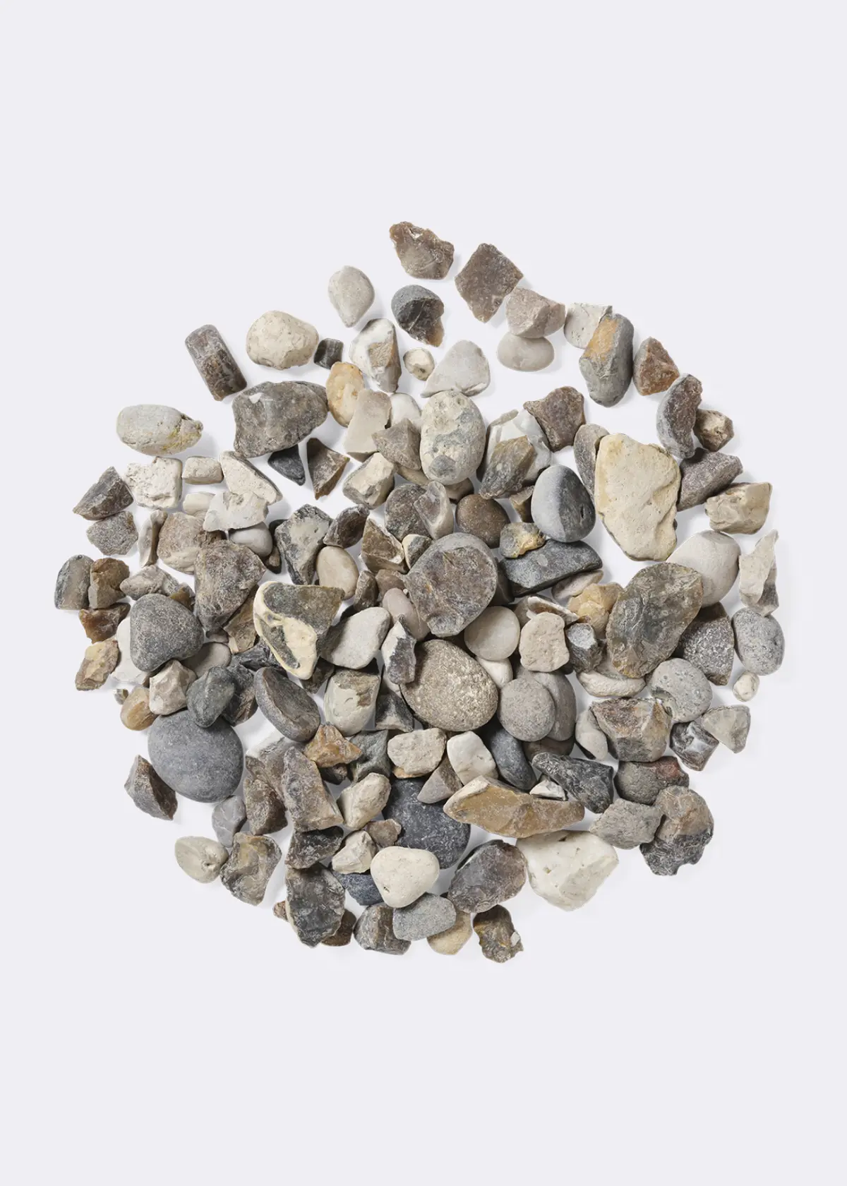 A photo of Ocean Flint Stone Chippings Bulk Bag