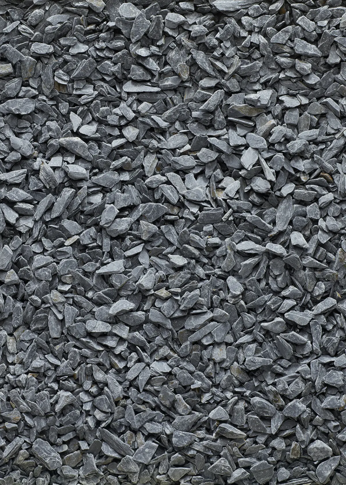 A photo of Blue Slate 20mm Chippings Bulk Bag