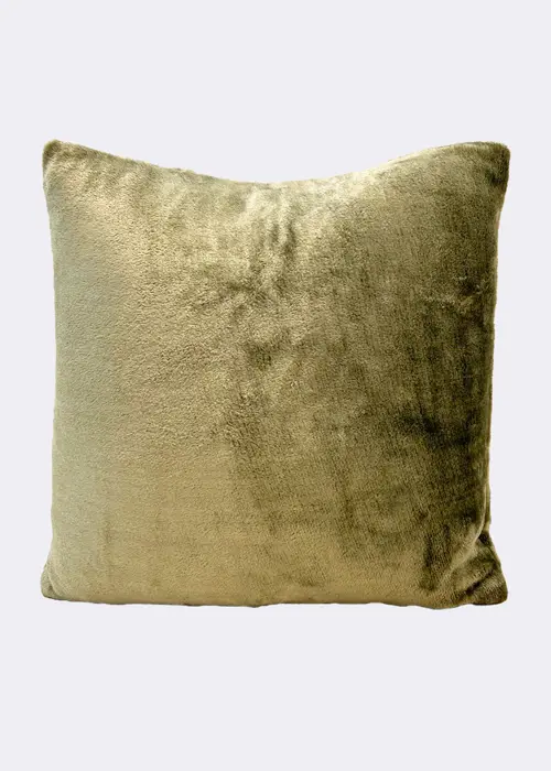 Light Green Fleece Cushion