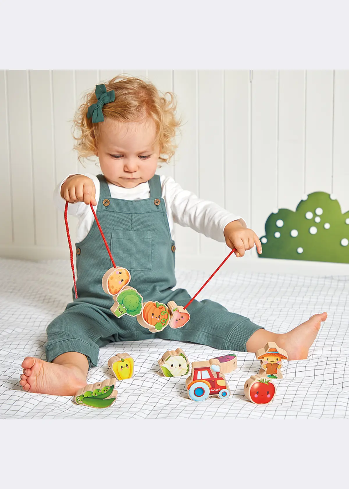 Vegetable Garden Threading Beads