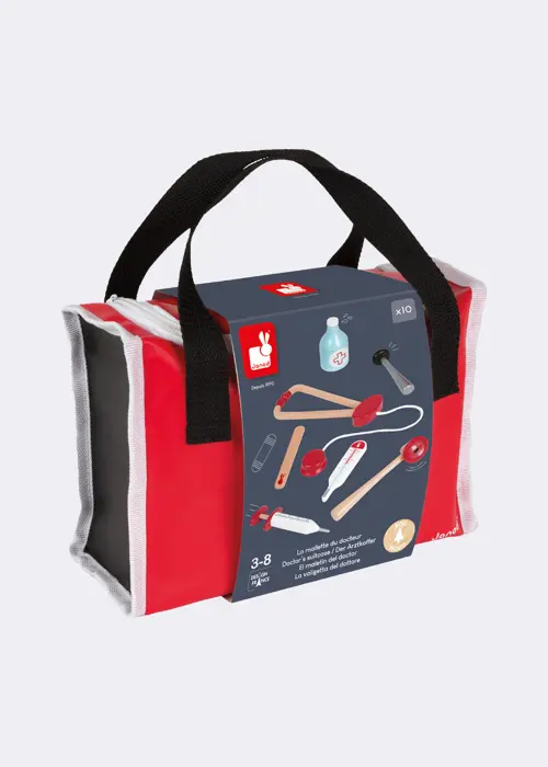 A photo of Doctor's Suitcase Wooden Toy