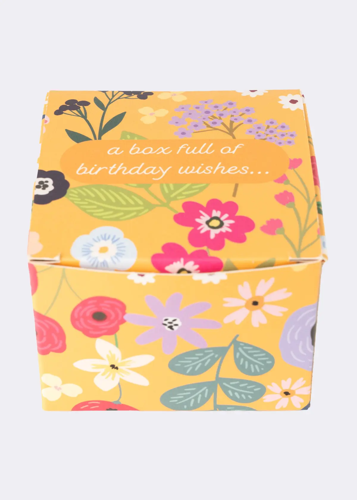 A photo of Happy Birthday Candle In Gift Box