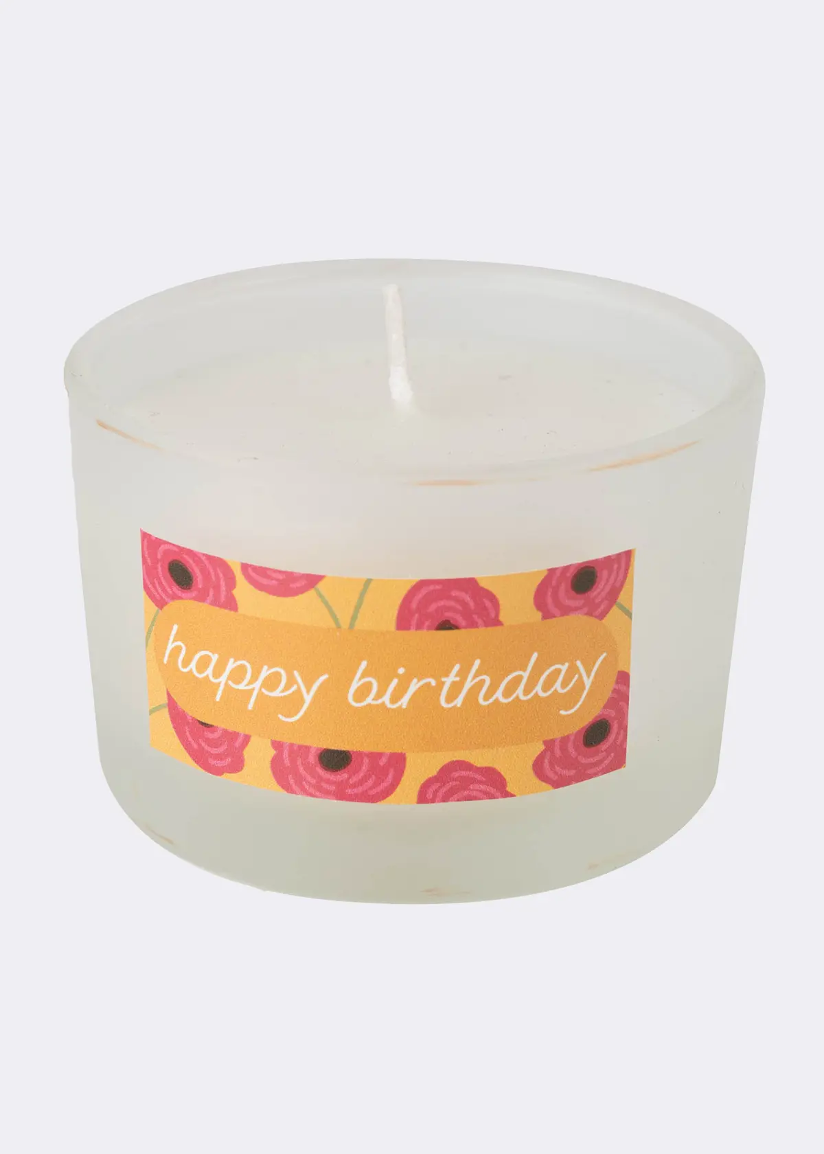 A photo of Happy Birthday Candle In Gift Box