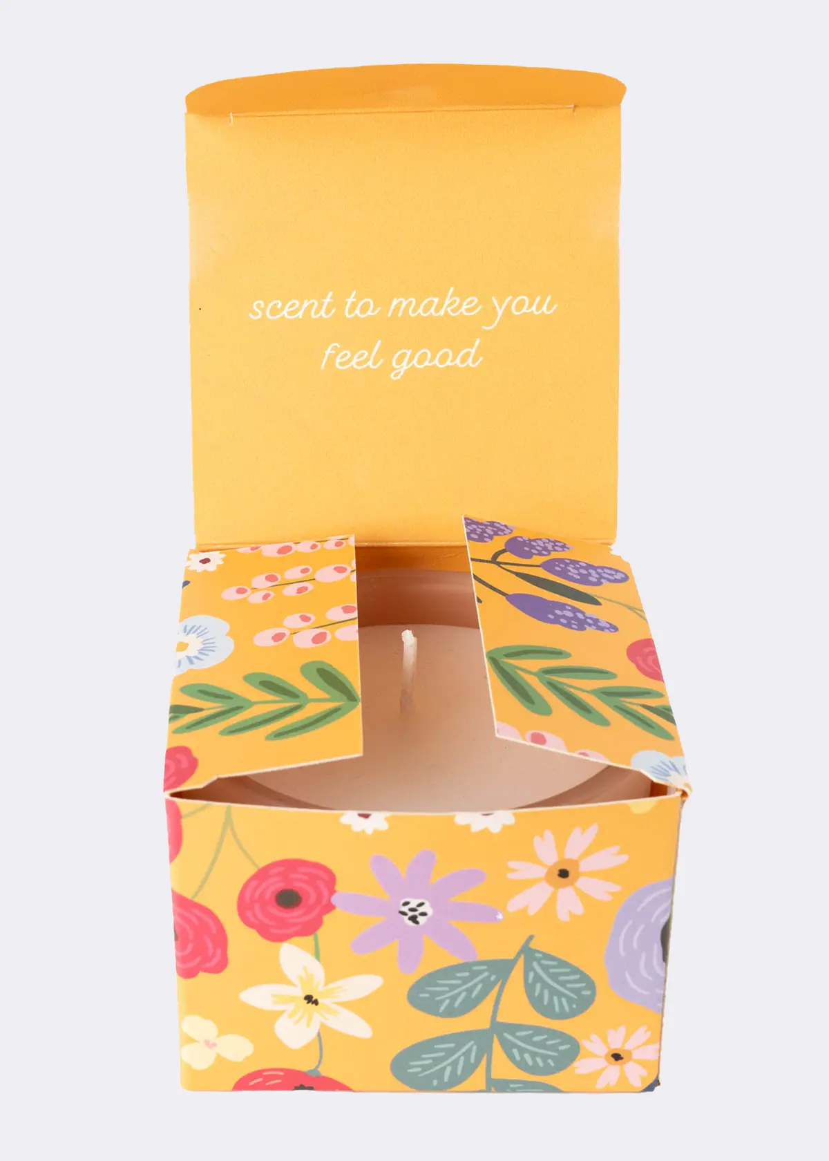 A photo of Happy Birthday Candle In Gift Box