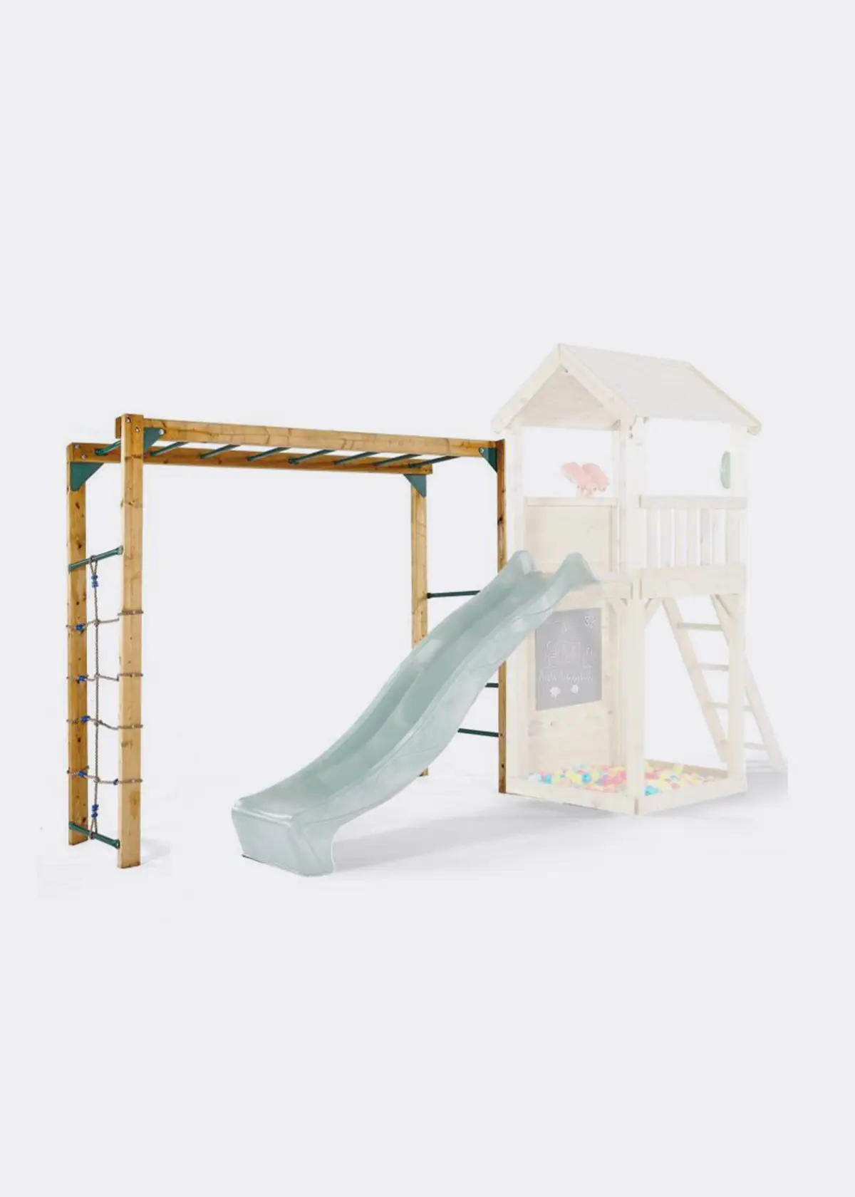 A photo of Plum® Wooden Monkey Bars Attachment
