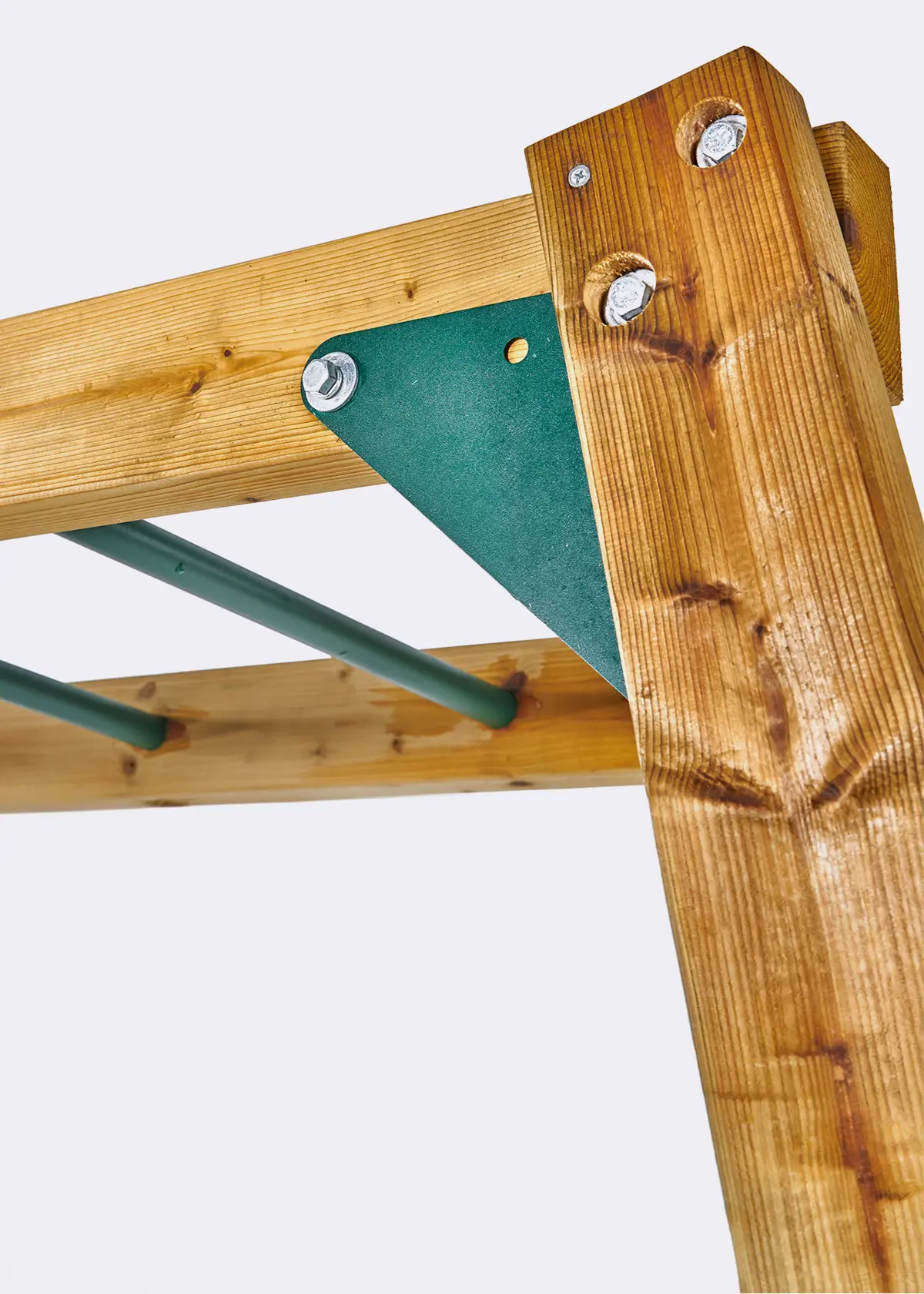 A photo of Plum® Wooden Monkey Bars Attachment