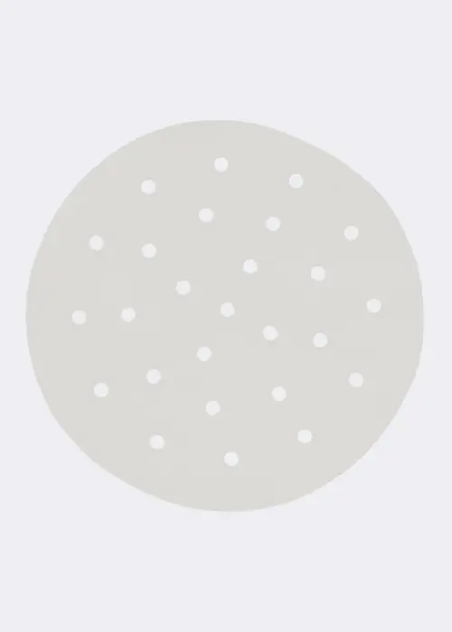 A photo of Pack of 50 Round Air Fryer Sheets 20cm
