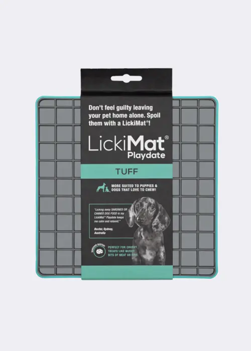 LickiMat Tuff Playdate For Dogs Turquoise