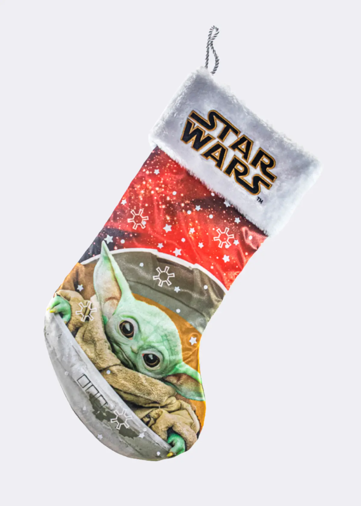 A photo of Star Wars Baby Yoda Stocking 45cm
