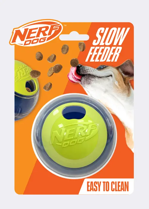 Nerf 3.5in Puzzle Feeder Ball Dog Toy