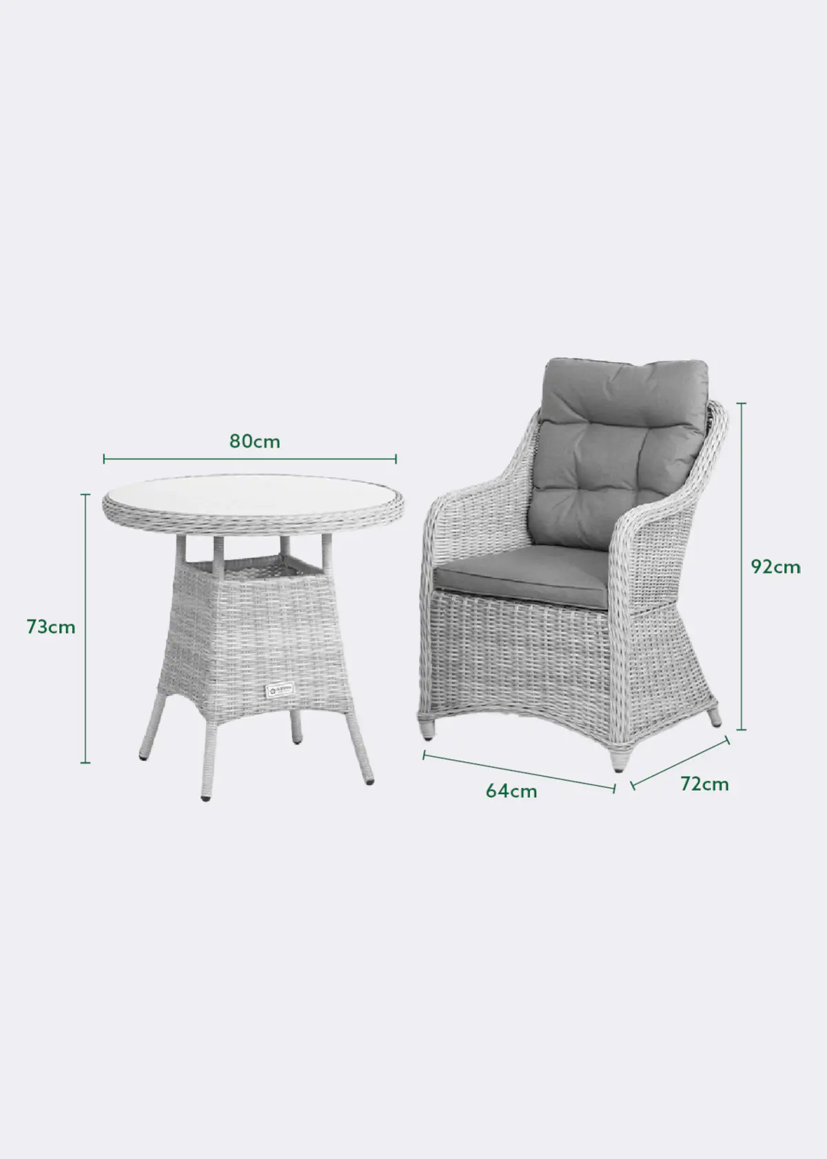 Palermo Bistro Set
