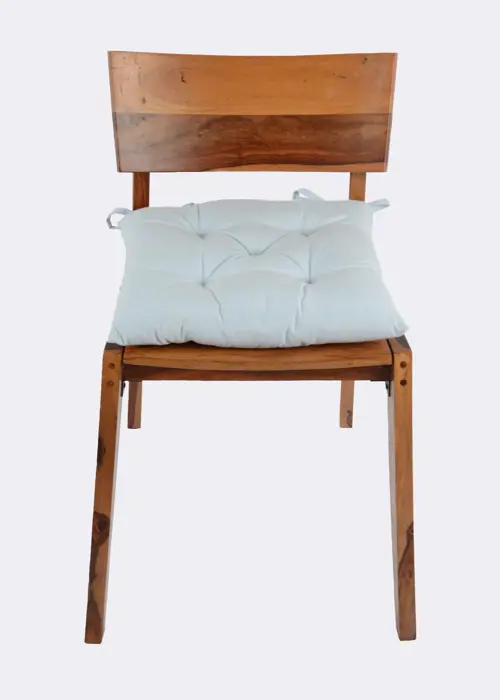 Blue Plain Seat Pad