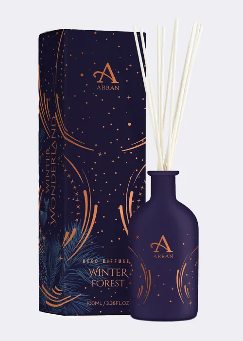 A photo of Arran Aromatics Winter Forest Reed Diffuser