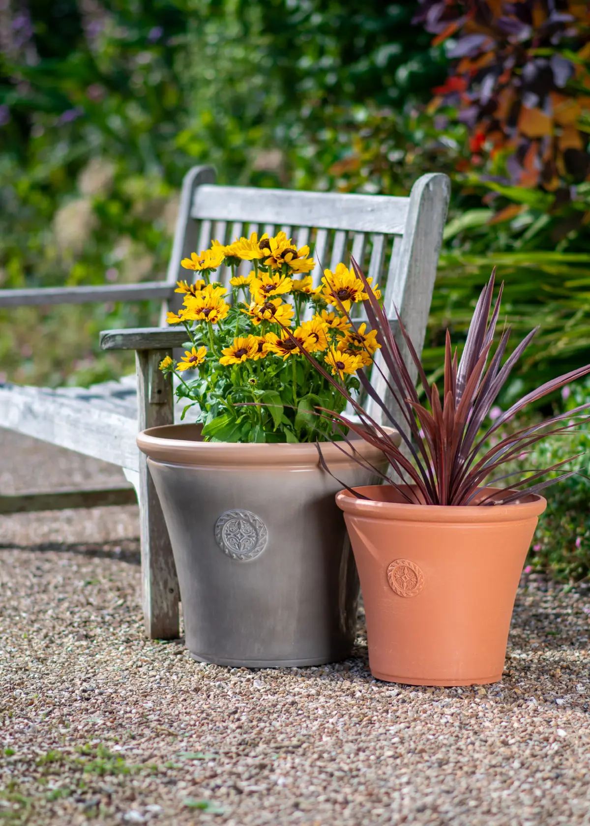 Chatsworth Pot 45cm Grey