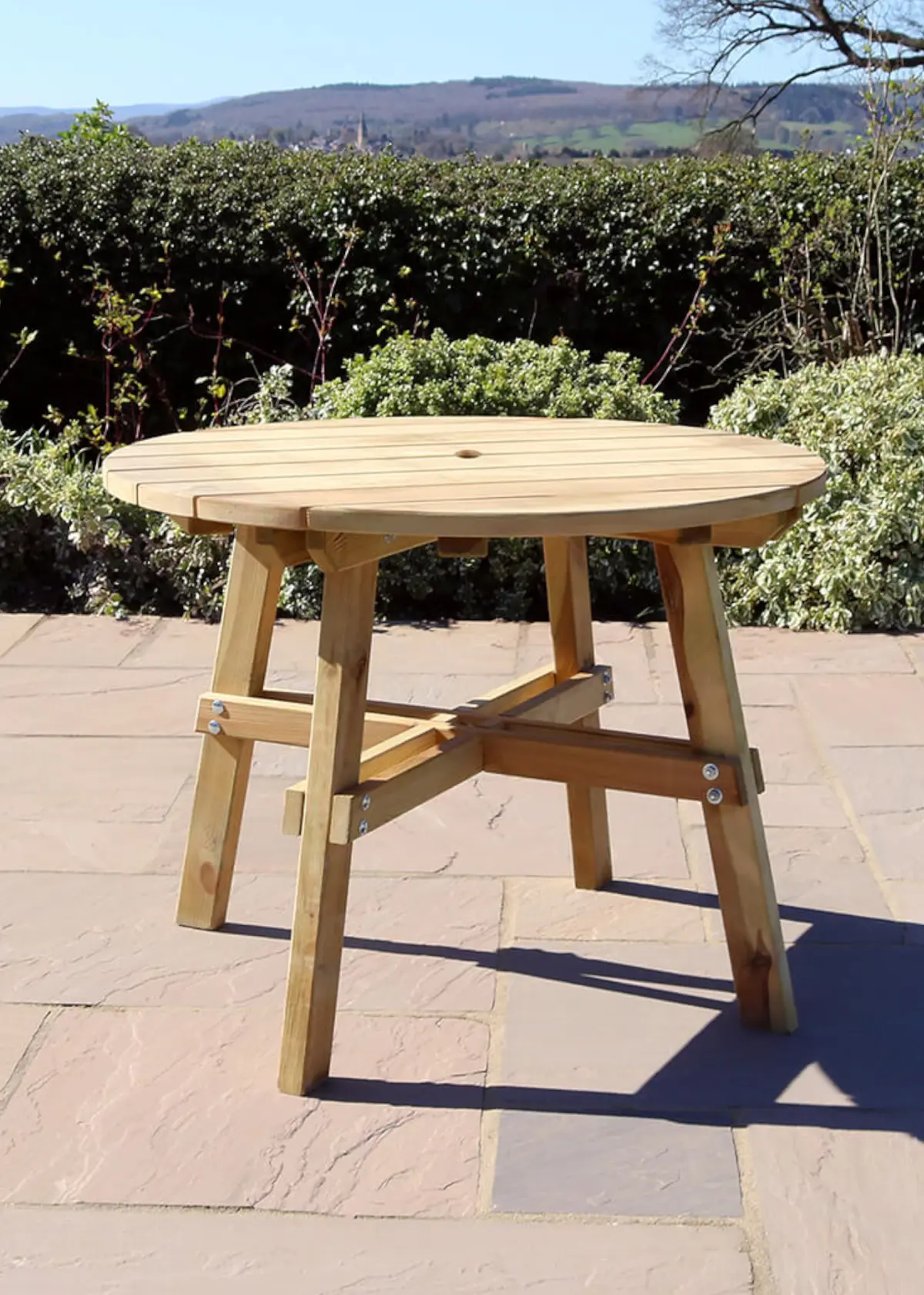 A photo of Freya Round Outdoor Table