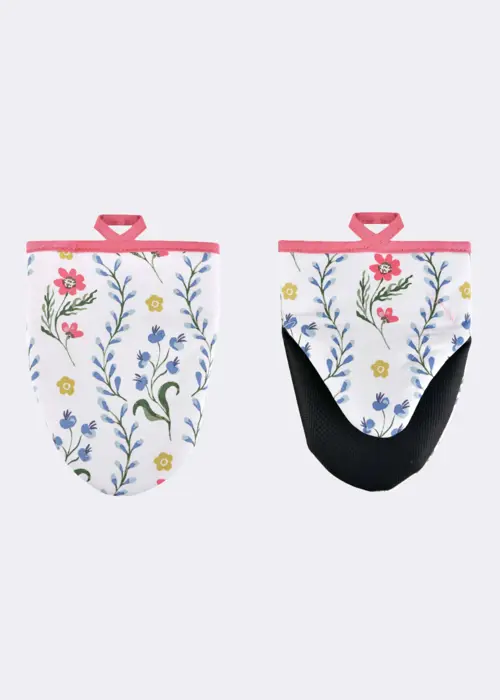 Boho Floral Microwave Mitts