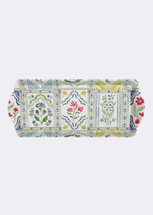 Boho Floral Tray