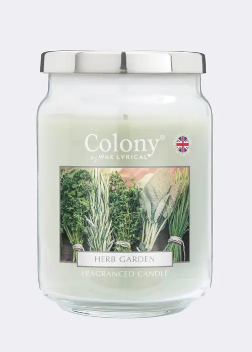 Herb Garden Large Candle
