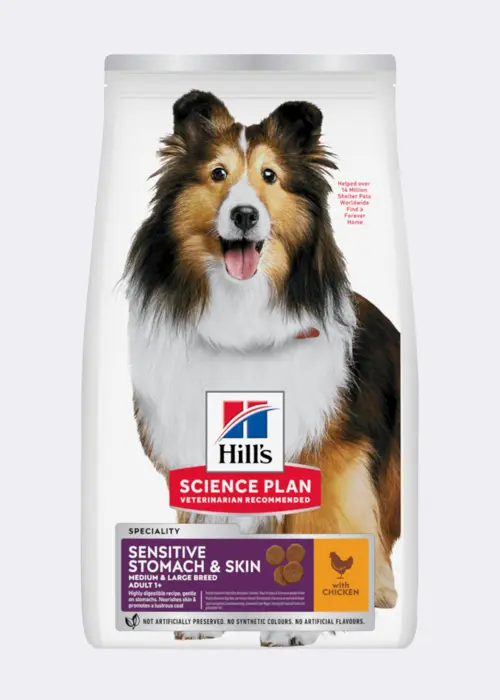Hill's SP Adult Sensitive Stomach & Skin Med Chicken 2.5kg